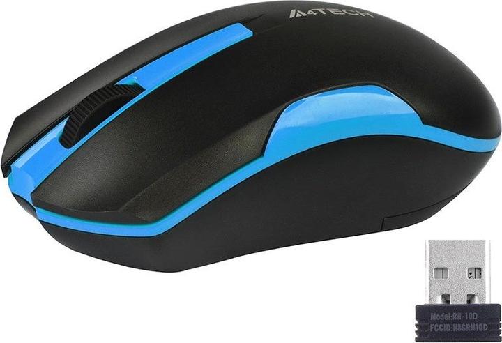 Image du produit A4Tech Souris A4 TECH V-TRACK G3-200N-1 A4TMYS46037 (optique, 1000 DPI, couleur noire) (Filaire)