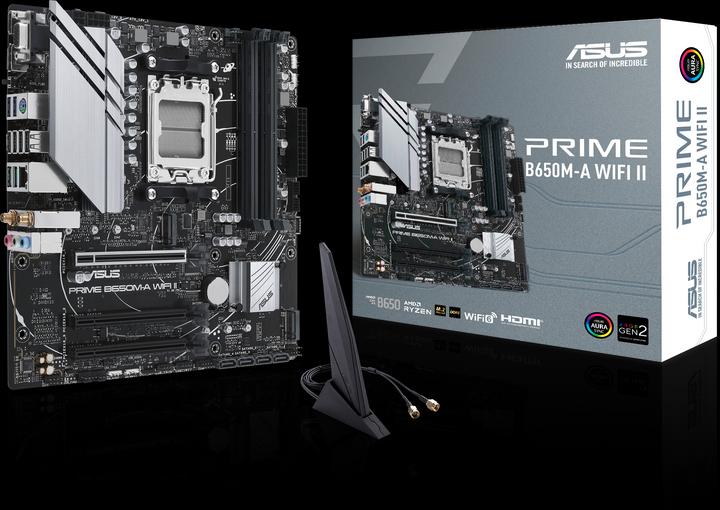 ASUS PRIME B650M-A WIFI II (AM5, AMD B650, mATX)