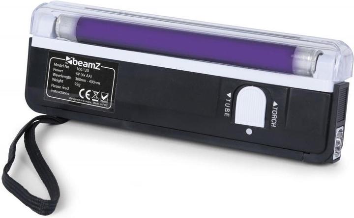 BeamZ Lampe de poche UV (4 W, Lampes fluorescentes)