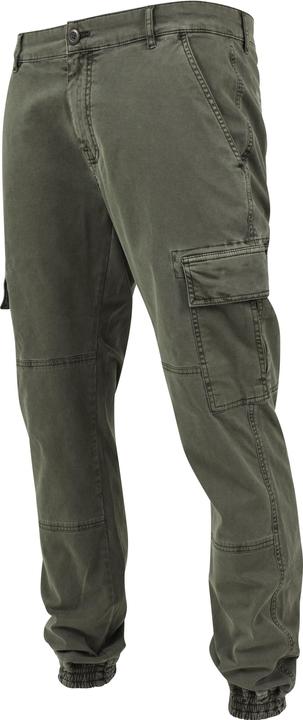 Actual product image Urban Classics Washed Cargo Twill Jogging Pants (34)