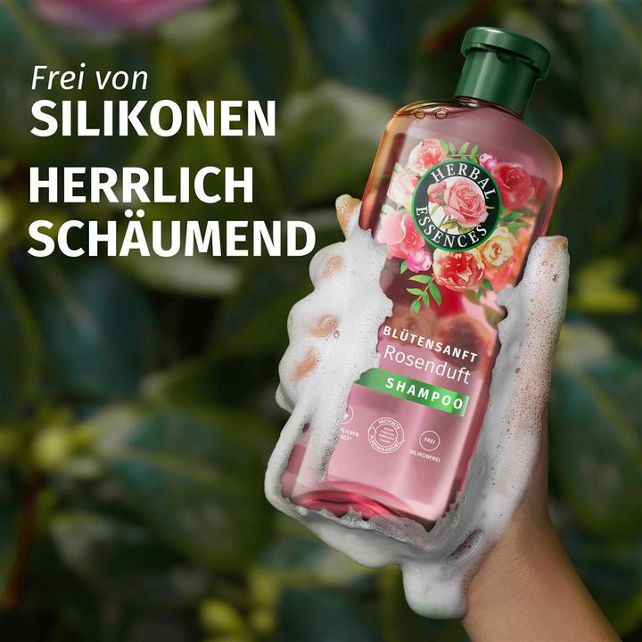 Immagine prodotto Herbal Essences Sboccia dolcemente con il profumo di rosa (350 ml, Shampoo liquido)