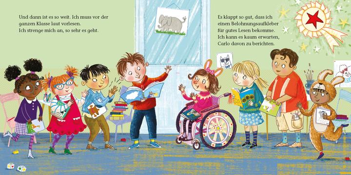 Produktbild Hannes, Carlo und das Abenteuer vom Lesen (Deutsch, Jan Fearnley, 2023)