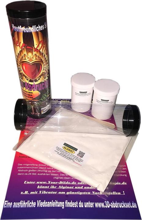 Produktbild Your-Dildo Abdruckset mit 2 x Alginat