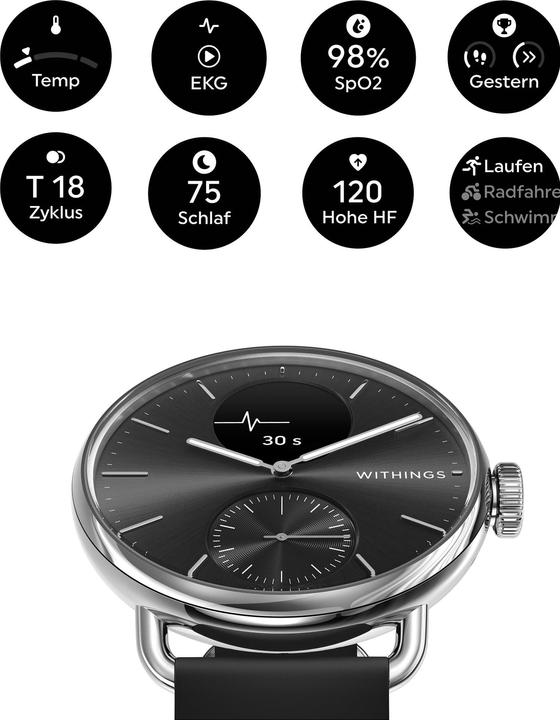 Actual product image Withings ScanWatch 2 (38 mm)