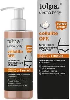 Produktbild Tołpa Dermo Body Cellulite Off Turbo-Serum Anti Cellulite 3D Glow 250ml (Körperlotion, 250 ml)