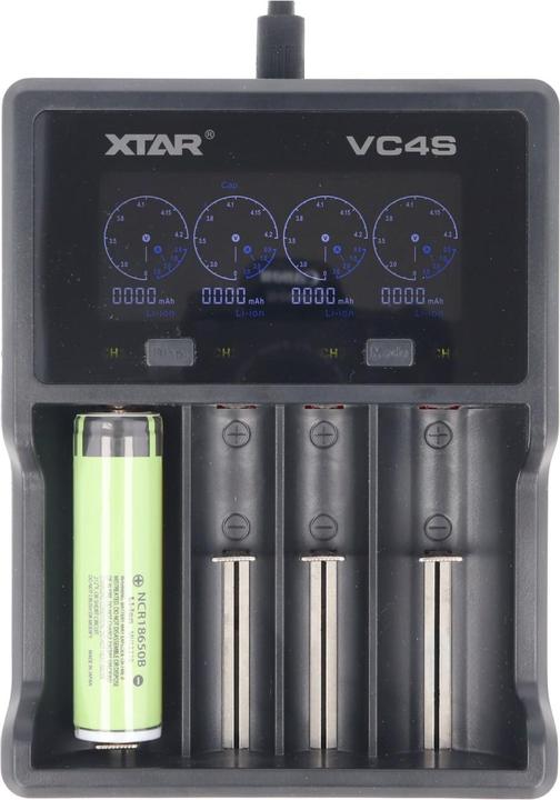 Actual product image Xtar VC4S (1 pcs., Battery + charger)