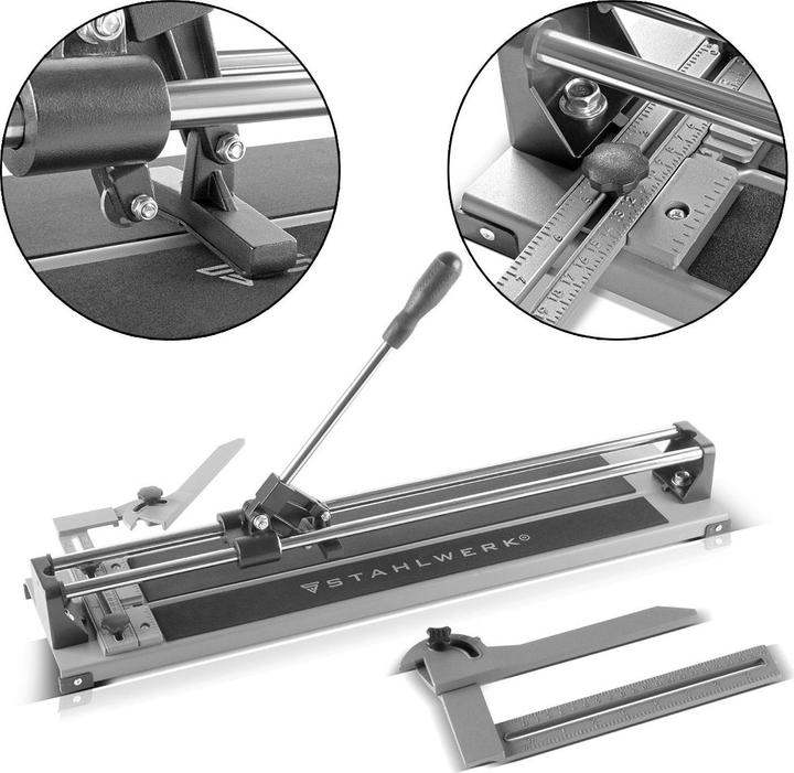 Produktbild Stahlwerk Fliesenschneider 600mm Schnittlänge, 425mm Diagonal