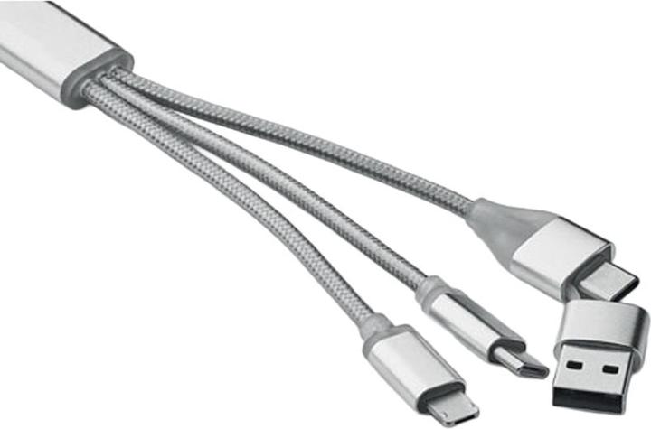 Produktbild MidOcean Schlüsselanhänger Ladekabel 4in1 (0.17 m)