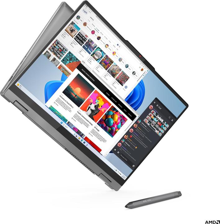 Productafbeelding Lenovo IdeaPad 5 2-in-1 (16", AMD Ryzen 7 8845HS, 16 GB, 1000 GB, NL)