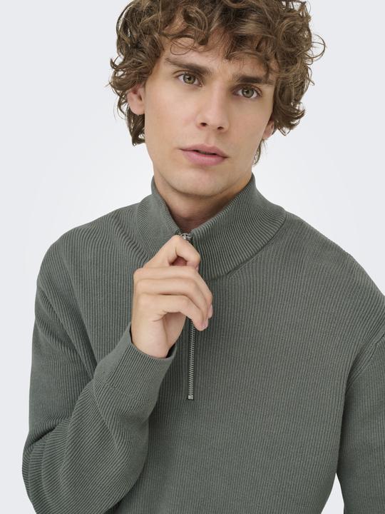 Immagine prodotto Only & Sons Onsphil Reg 12 Struc Half Zip Knit Noos (XXL)