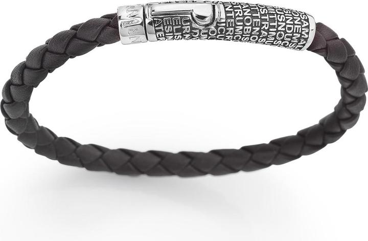 Amen Our Father Latin (19.50 cm, Leder, Silber 925)