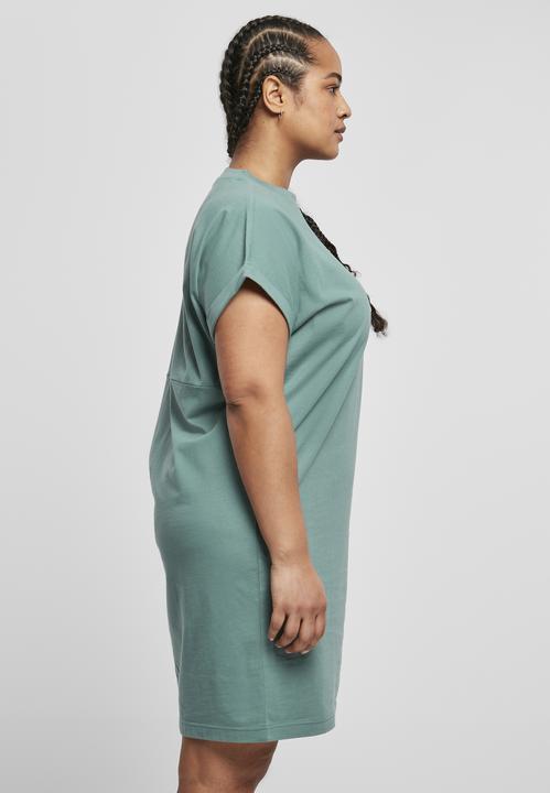 Produktbild Urban Classics Ladies Organic Cotton Cut On Sleeve Tee Dress (5XL)