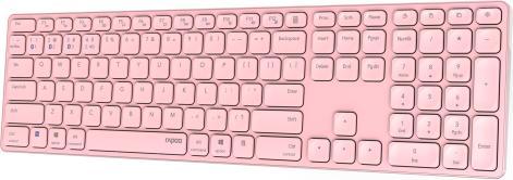 Productafbeelding Rapoo E9800M MULTI-MODE WL TOETSENBORD PK (NL, Draadloze)
