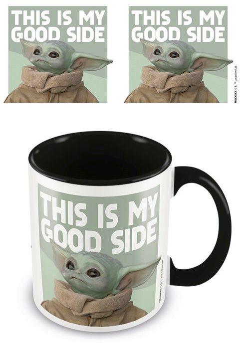 Produktbild Pyramid Star Wars: Tasse koloriert Baby Yoda (Good Side) - Tasse (315 ml, 1 x)