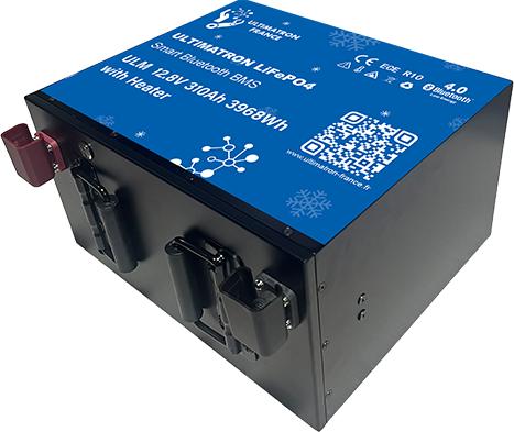 Produktbild Ultimatron ULM-12V-310Ah POLAR LiFePO4 Untersitz-Versorgungsbatterie (mit Heater) (12.80 V, 310 Ah)