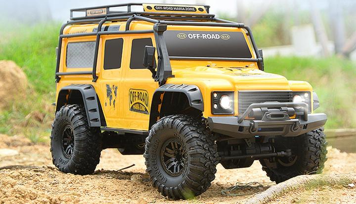 Immagine prodotto Amewi Scala Crawler Dirt Climbing SUV, Safari 1:10, RTR (RTR pronto all'uso)