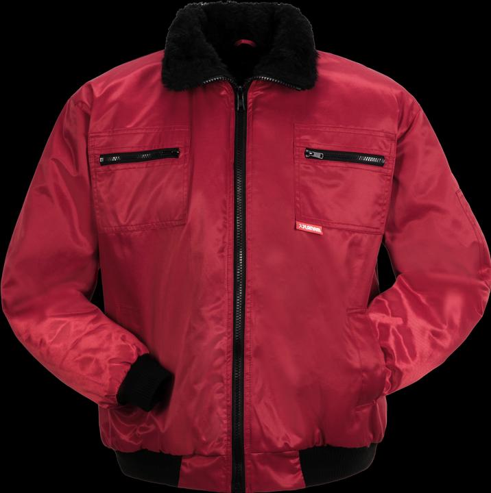 Actual product image Planam Men's pilot jacket GLETSCHER red size M (M)