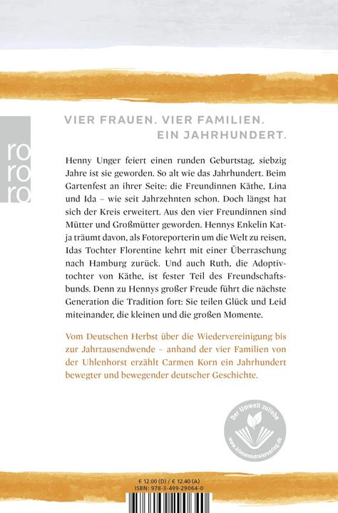 Produktbild Zeitenwende (Deutsch, Carmen Korn, 2019)