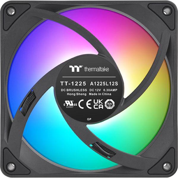 Image du produit Thermaltake Ventilateur De Refroidissement Pour PC Ct120 Ex Argb Sync 3 Fan Black Cl-F181-Pl12sw-A (120 mm, 3 x)
