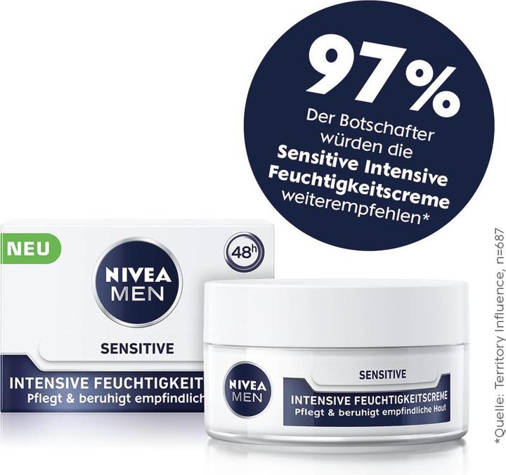 Actual product image NIVEA MEN Men Sensitive (50 ml, Day cream)