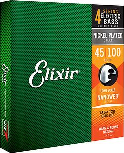 Actual product image Gore Wear Elixir 14052 Bass L Nano 045/100 (4 x, Guitar, 0.05")