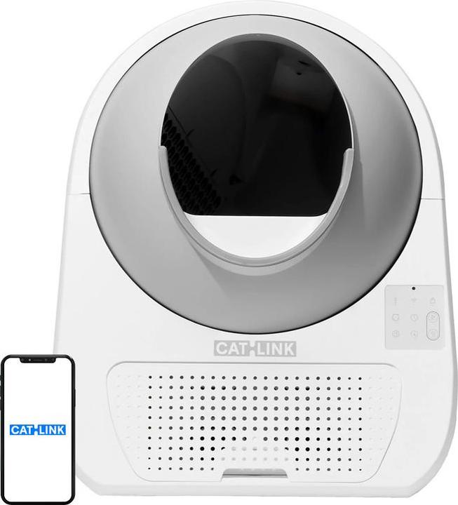 Actual product image Catlink Scooper Pro Ultra intelligent self-cleaning cat litter box with AI camera