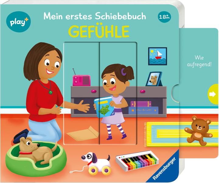 Produktbild Ravensburger play+ Mein erstes Schiebebuch: Gefühle (Deutsch)