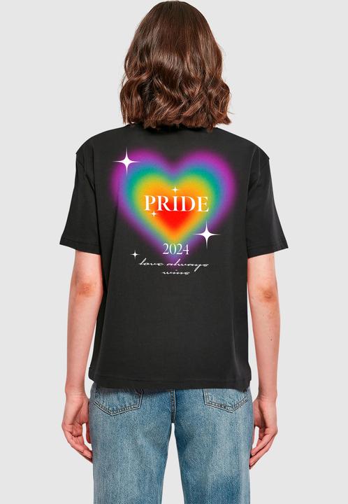 Actual product image Miss Tee Gradient Heart Pride Tee - 166817 (XL)
