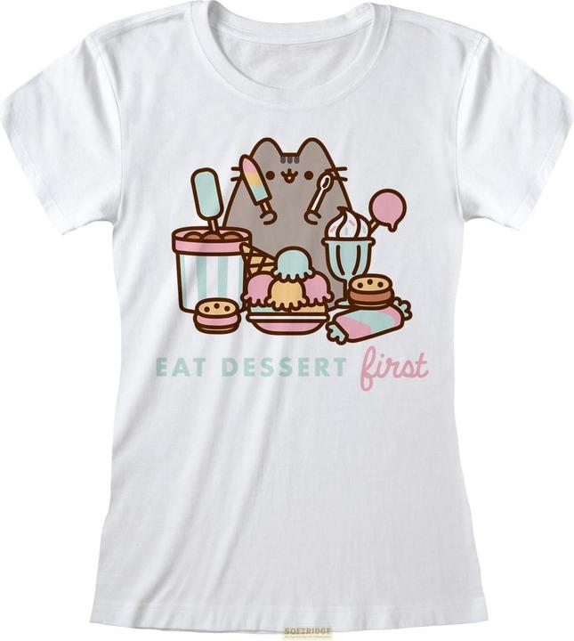 NoName PUSHEEN - T-Shirt femme - Eat Dessert First - (XL) (XL)