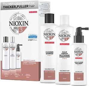 Produktbild Nioxin Starter Set 3, 2x/1x50ml (350 ml, Flüssiges Shampoo)