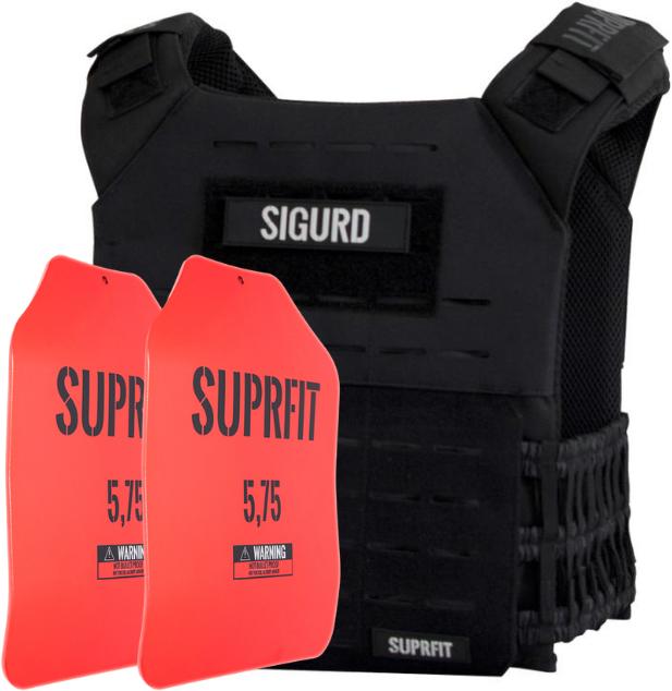 Image du produit Suprfit Gilet lesté Sigurd 3D (2 x 2,6 kg)