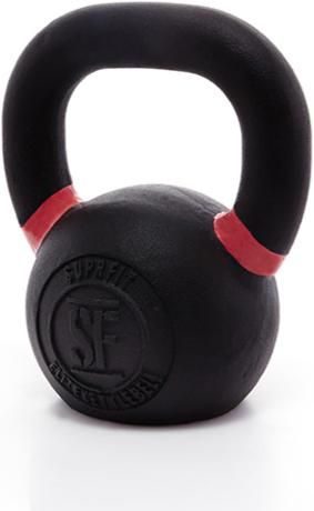 Actual product image Suprfit Elite cast iron kettlebell