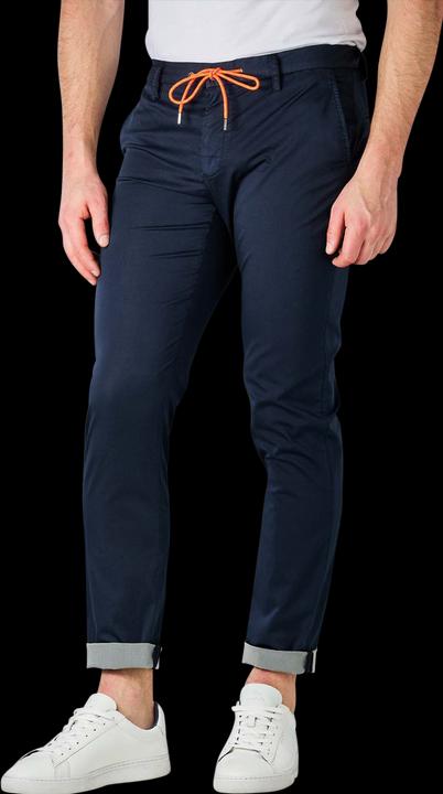 Actual product image Alberto Jump Pants Light Cotton navy (W35/L32)