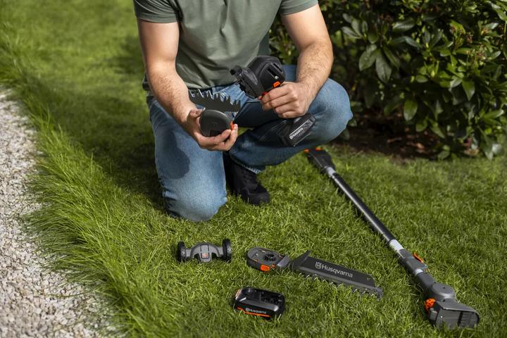 Image du produit Husqvarna ASPIRE S20-P4A TAILLE-HAIES INCL. B36/C50 (Taille-haies sans fil)
