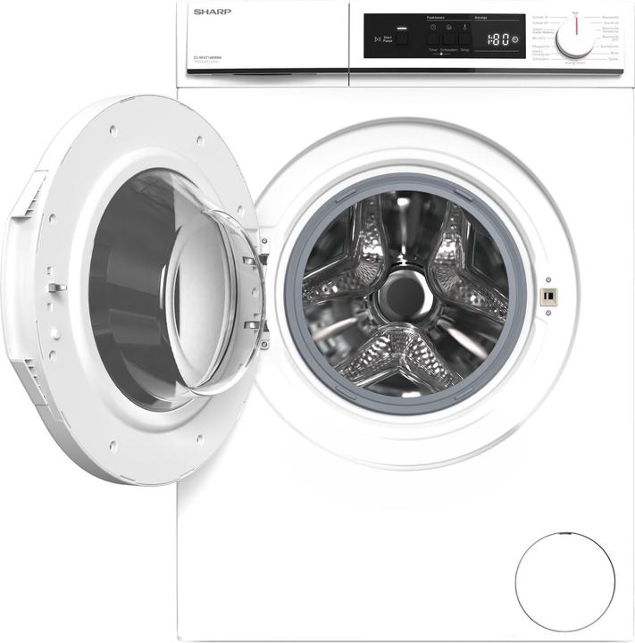 Image du produit Vestel Sharp Lave-linge ES-NFA714WWNA-DE 7kg/1400Umin wh A (Expédié par un transporteur) (7 kg, Gauche)