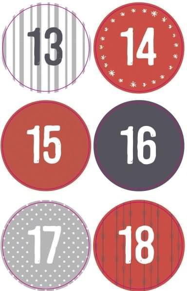 Actual product image Folia Advent calendar