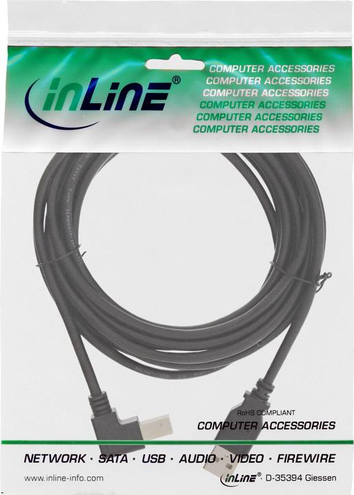 Produktbild InLine USB A – USB A (3 m, USB 2.0)