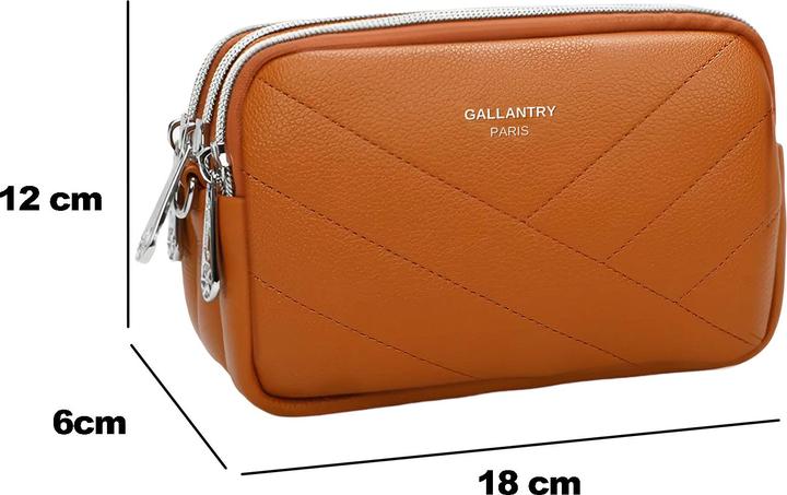 Actual product image Gallantry DQ-8657-BROWN Clutch