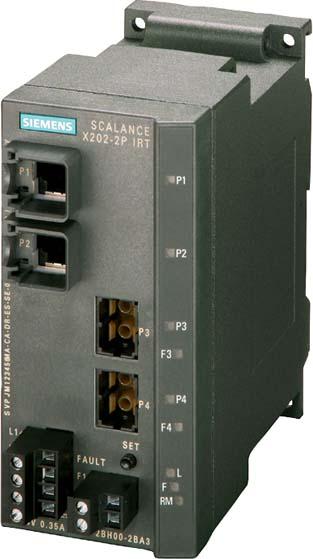 Actual product image Siemens SIEM 6GK5202-2BH00-2BA3 SIMATIC NET, SCA IE IRT Switch, 2x10/100 MBit/S (2 Ports)