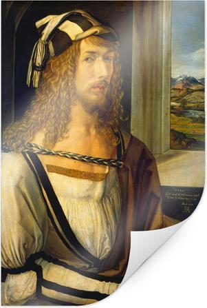 Produktbild Trenddeko Dürer - Selbstbildnis mit Landschaft (70 x 100 cm)