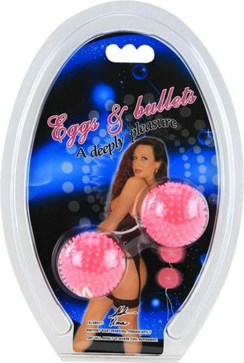 Image du produit Baile A Deeply Pleasure Bolas Texturadas Rosa 3.6 cm