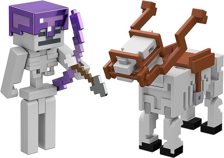 Produktbild Minecraft Craft-A-Block Skeleton Horseman Battle