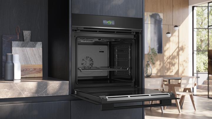 Immagine prodotto Siemens iQ700, Forno da incasso, 60 x 60 cm, Nero, Acciaio inox, HB734G2B1