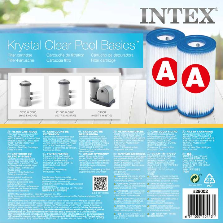 Produktbild Intex Typ A Twin Pack