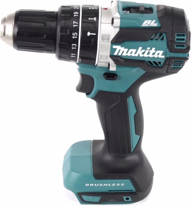 Produktbild Makita DHP 484 G1 Akku Schlagbohrschrauber 18 V 54 Nm Brushless + 1x Akku 6,0 Ah - ohne Ladegerät (Akkubetrieb)