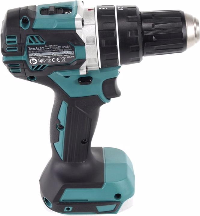 Produktbild Makita DHP 484 G1 Akku Schlagbohrschrauber 18 V 54 Nm Brushless + 1x Akku 6,0 Ah - ohne Ladegerät (Akkubetrieb)