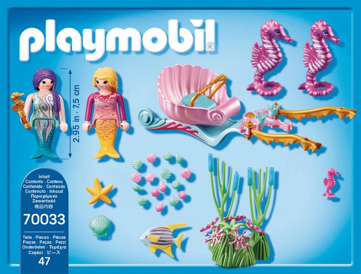 Image du produit Playmobil Transport d'hippocampes (70033)