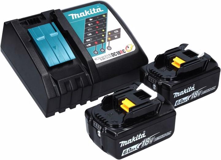 Produktbild Makita DTM 51 RGJ Akku Oszillierer 18 V + 2x Akku 6,0 Ah + Ladegerät + Makpac
