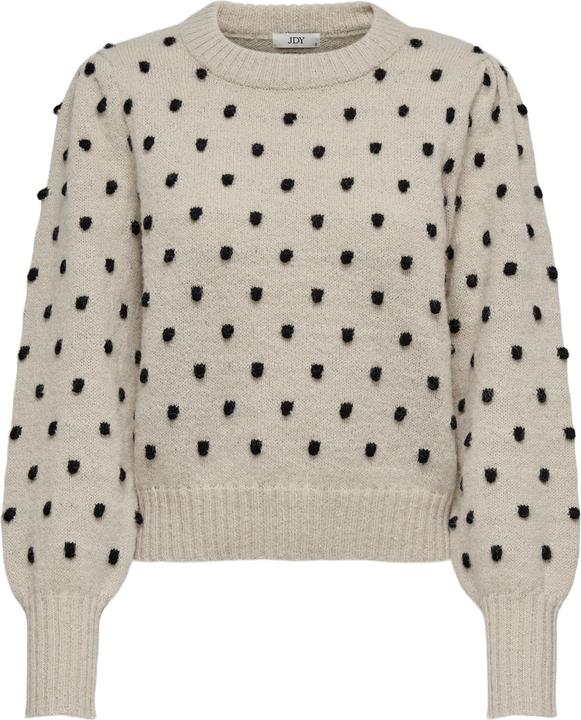 JdY JDYSIGRID LIFE L/S ONECK PUFFDOT PUL KNT Strickpullover
