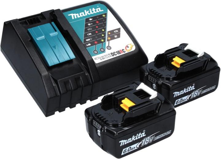 Produktbild Makita DPB 183 RG Akku Bandsäge 18 V 66 mm Brushless + 2x Akku 6,0 Ah + Ladegerät